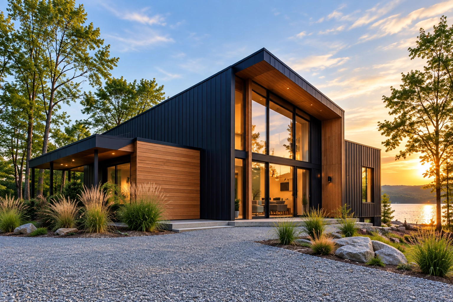 Maison contemporaine — concept de démonstration Atelier Bâti