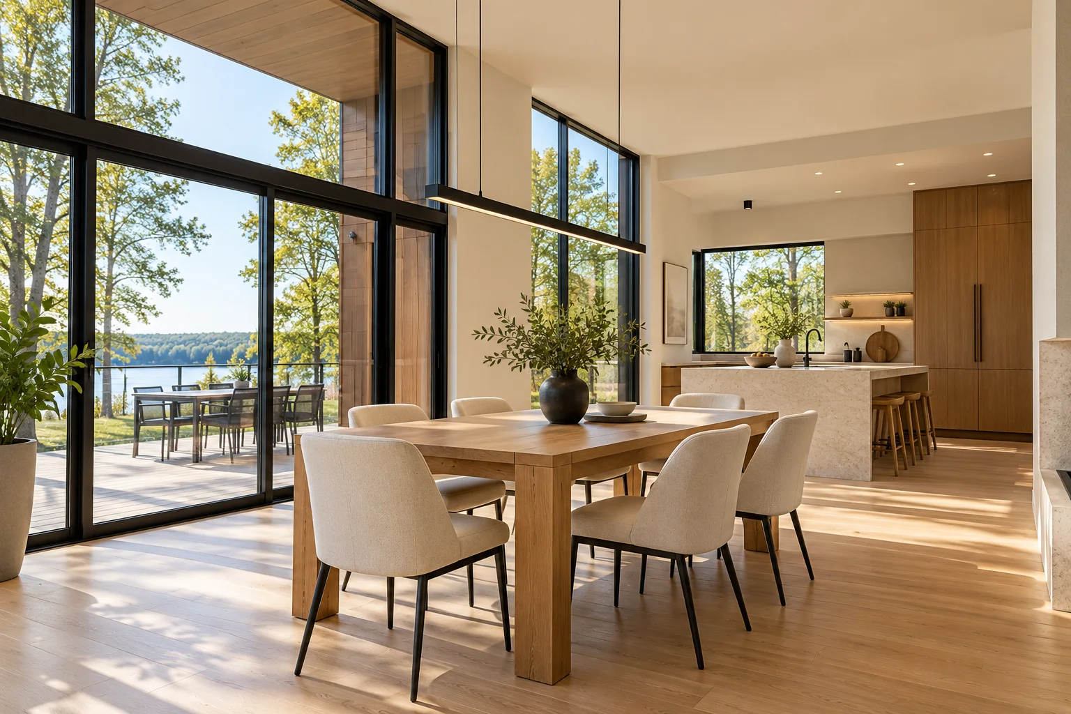 Salle à manger — intérieur conceptuel de la maison