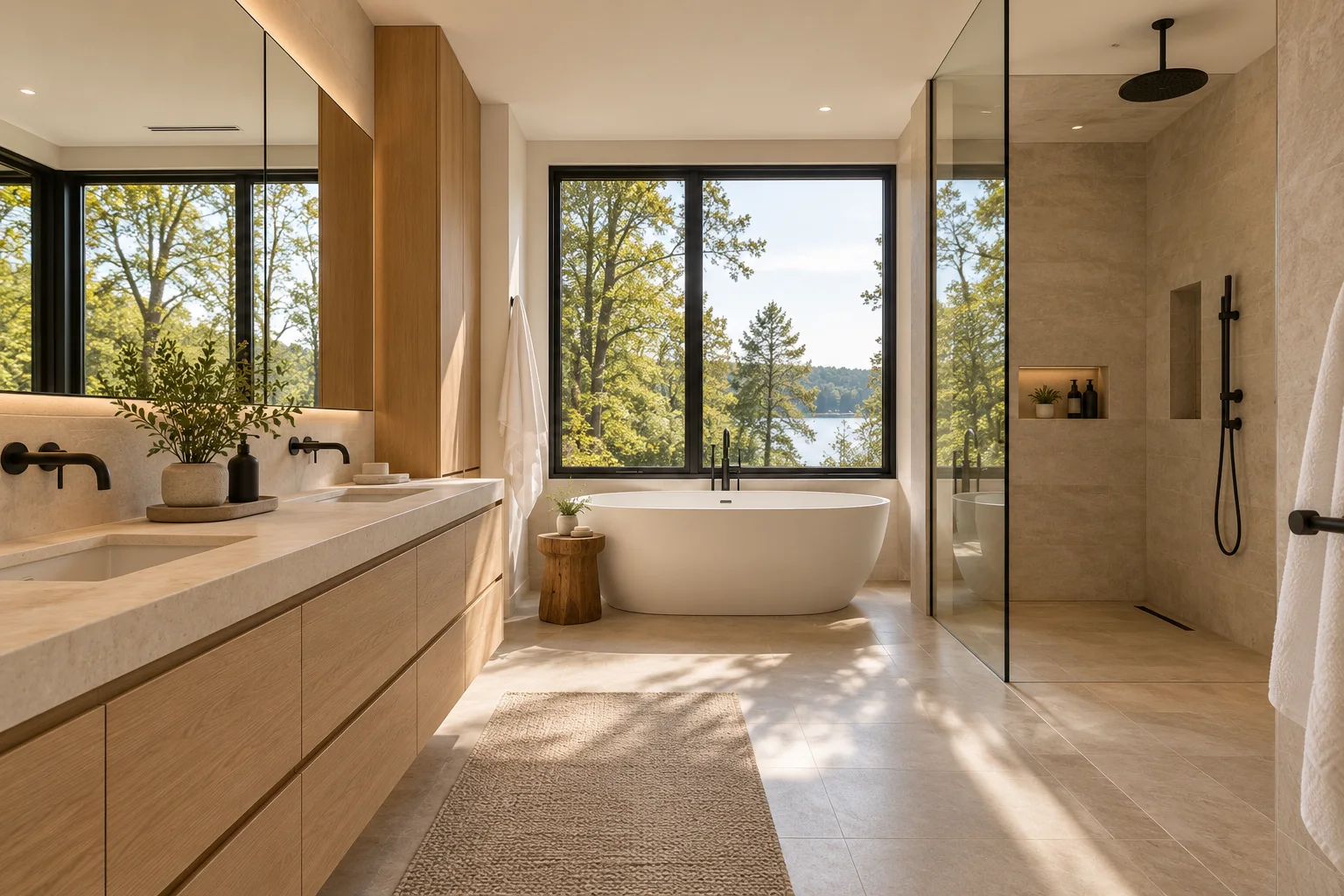 Salle de bain — intérieur conceptuel de la maison