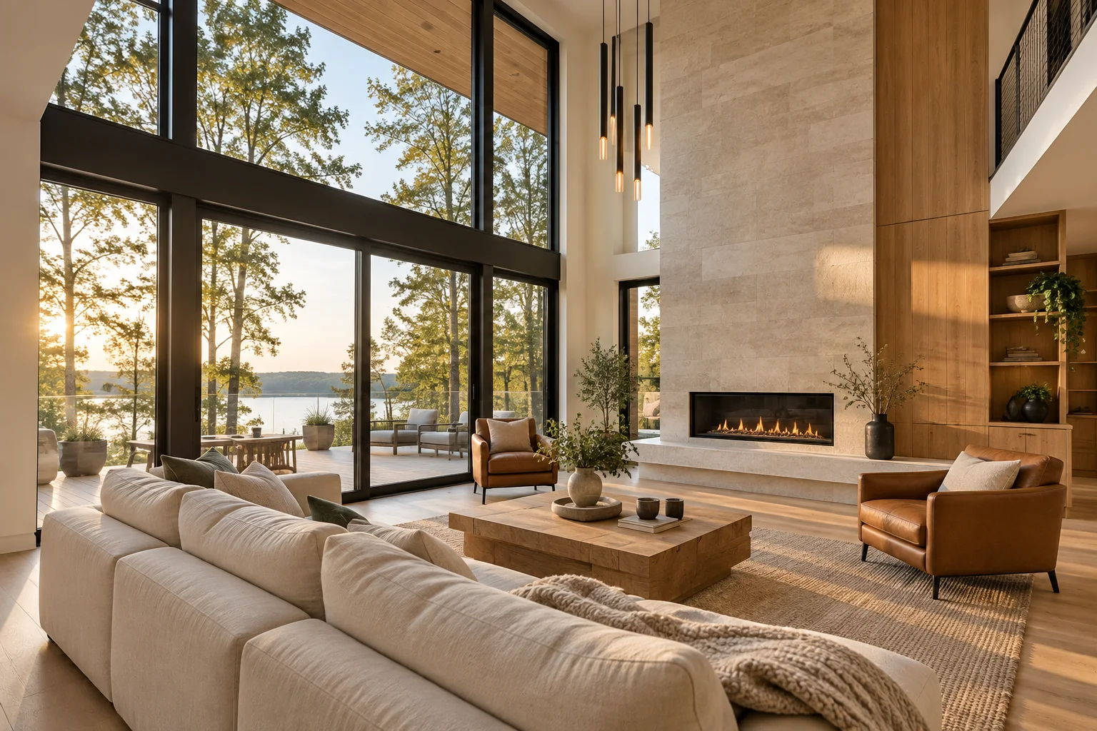 Salon — intérieur conceptuel de la maison