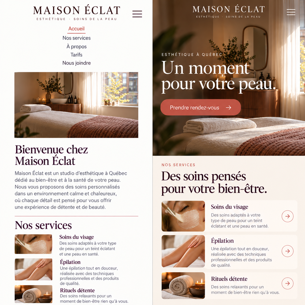 MAISON ÉCLAT — aperçu de démonstration